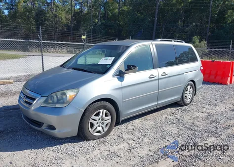 2006 Honda Odyssey Ex from USA, damaged, VIN 5FNRL38486B061341